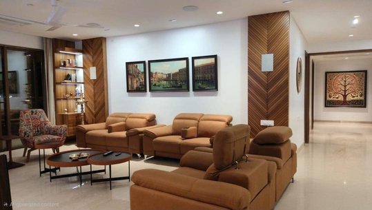 Apartment at Eon Waterfront, by Akruti Architects & Designers